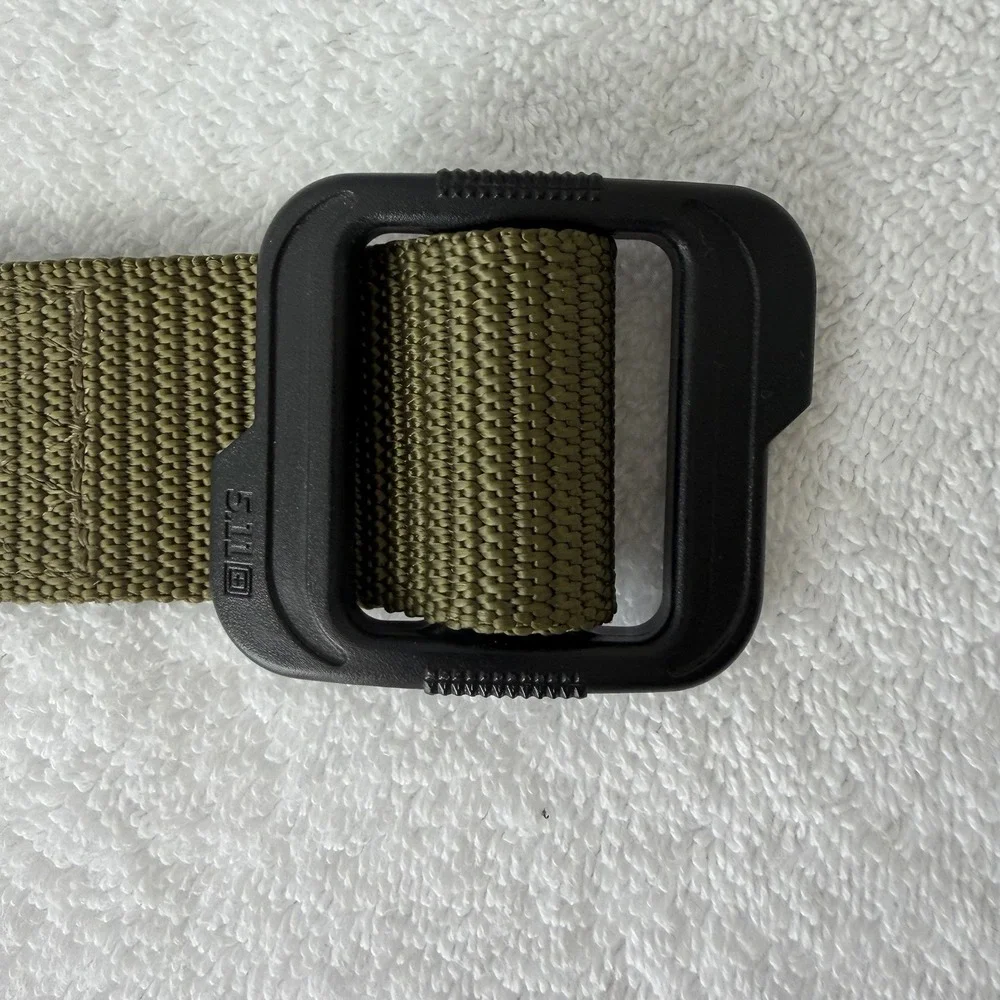 511 Tactical Double Duty Belt Green Black Medium? 1.5